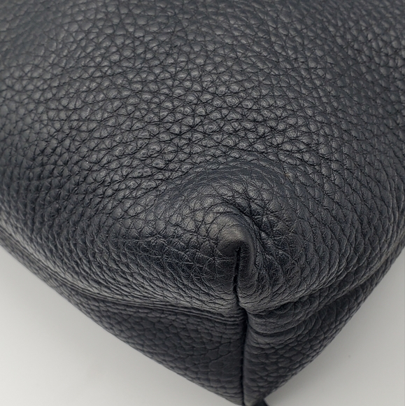 🎀 SOLD 🎀 Burberry London Grainy Calfskin Small Leah Black - Picture 7 of 17